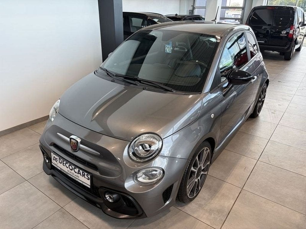 Abarth 595 Turismo Automaat / Leder / Navigatie / Sensoren, Autos, 122 kW, Achat, Euro 6, Noir
