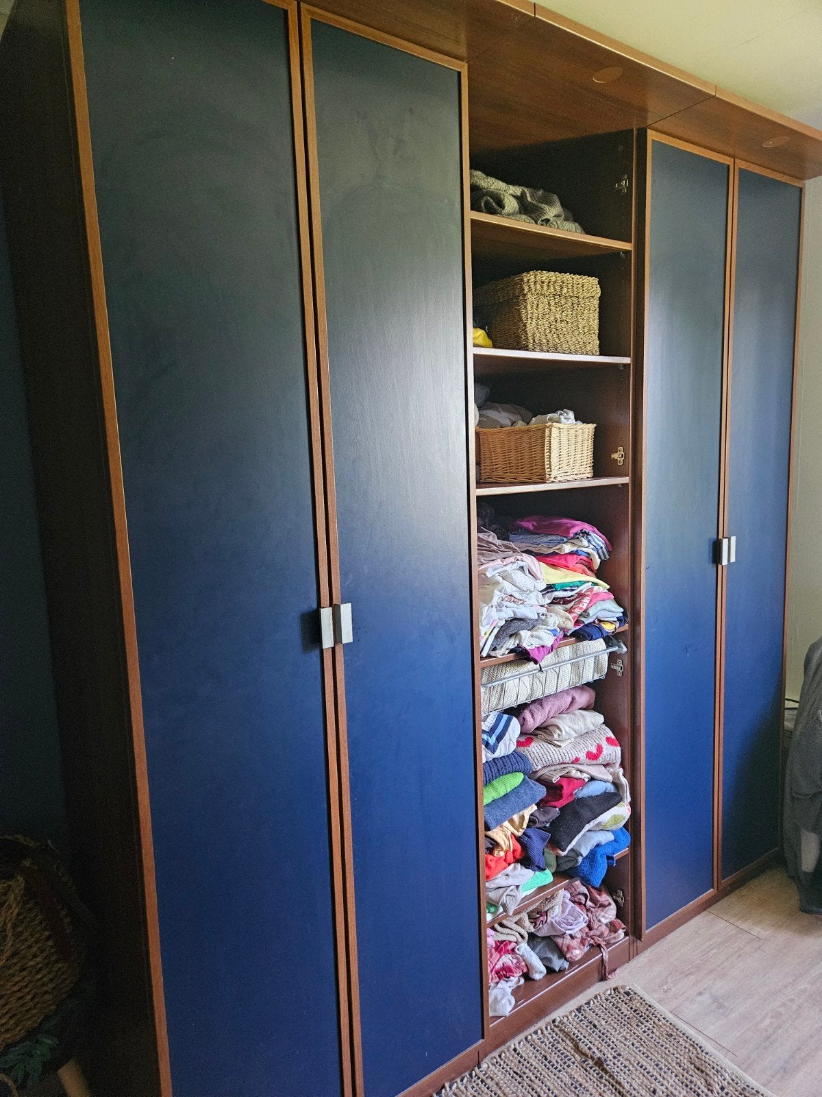 PENDERIE IKEA BLUE, 200 cm ou plus, Enlèvement, Utilisé, 200 cm ou plus