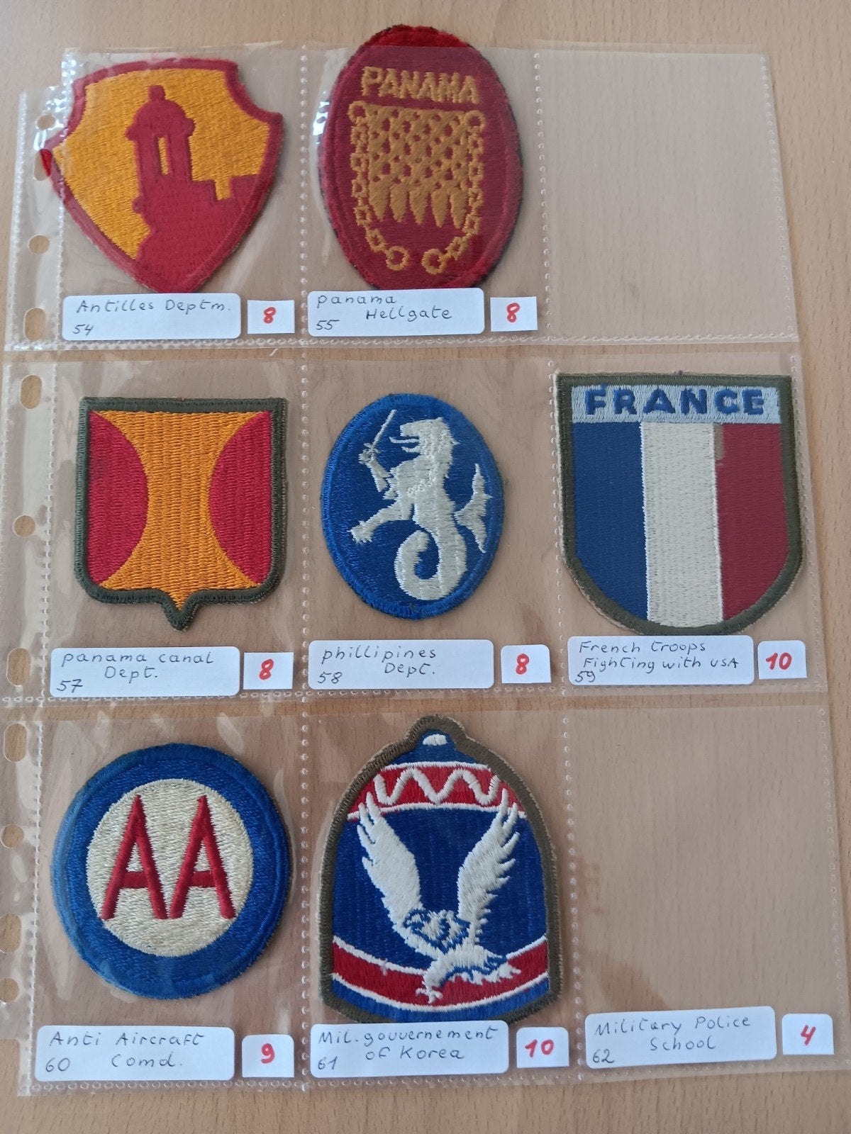 Us ww2 patches, Enlèvement ou Envoi