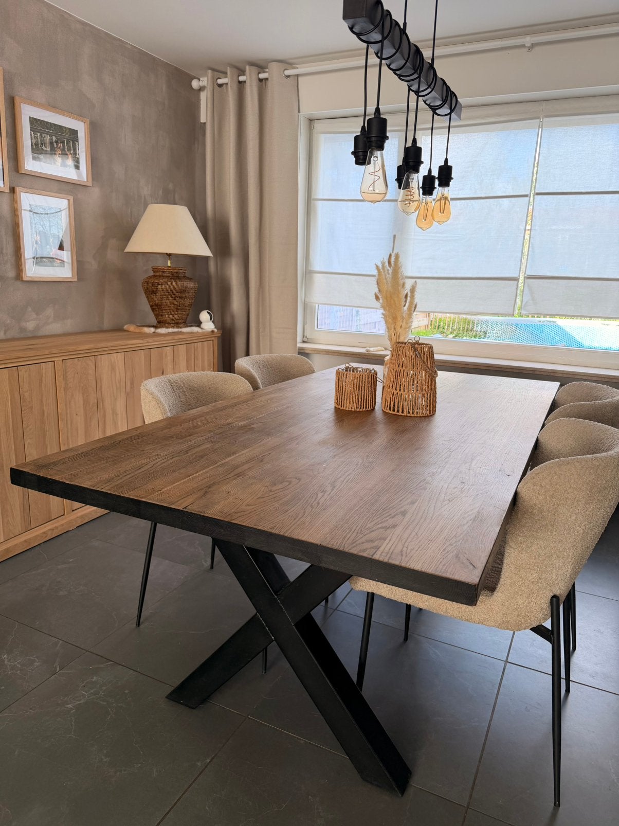 Eettafel, Huis en Inrichting, Ophalen, Zo goed als nieuw