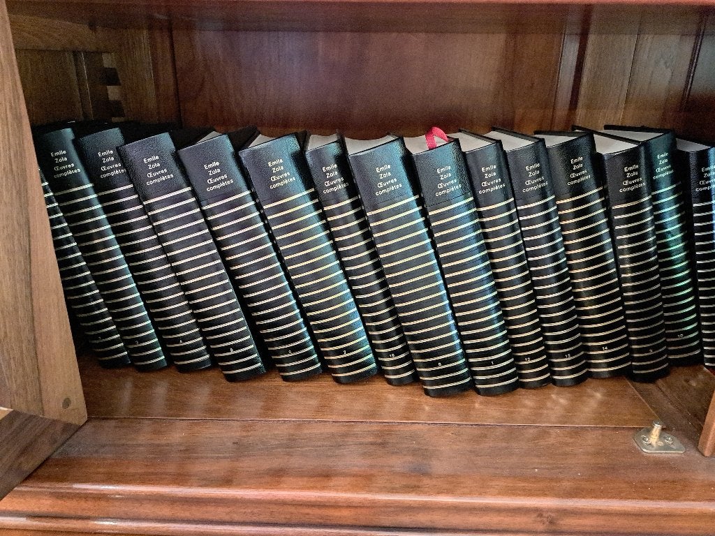 EMILE ZOLA oeuvres complètes 15 vol., Livres, Enlèvement ou Envoi, Emile Zola, Comme neuf, Europe autre