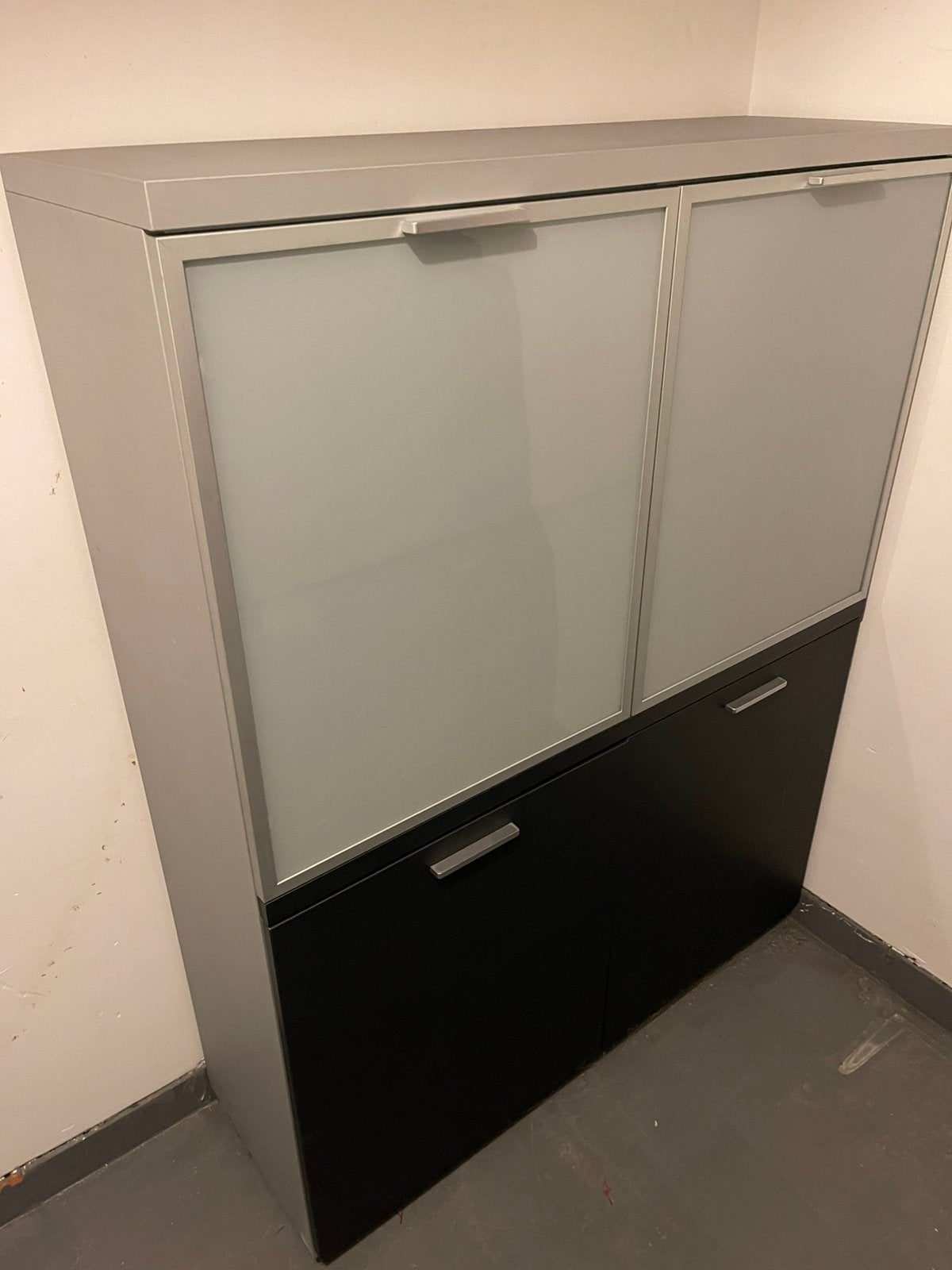 Vitrine kast / archiefkast, Ophalen, Gebruikt