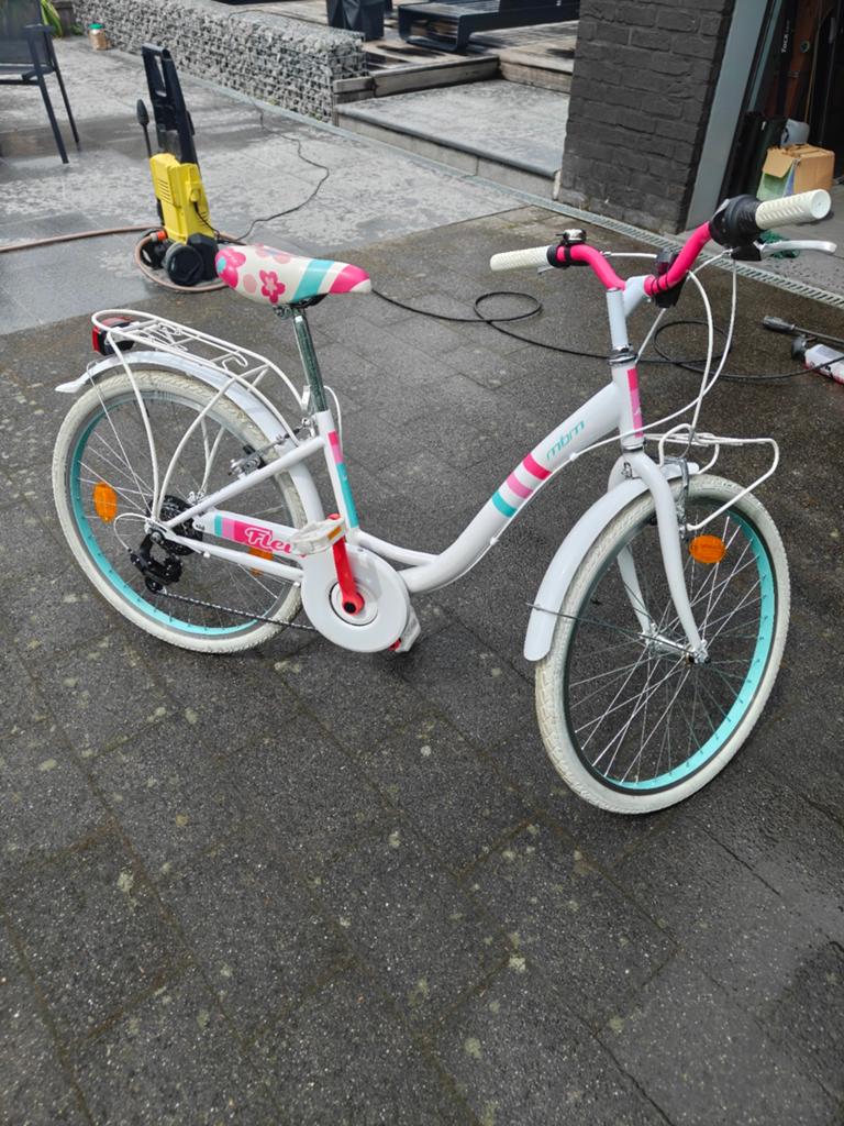 Mbm fleur 20" 7-10jaar meisjesfiets, Fietsen en Brommers, Ophalen, Versnellingen