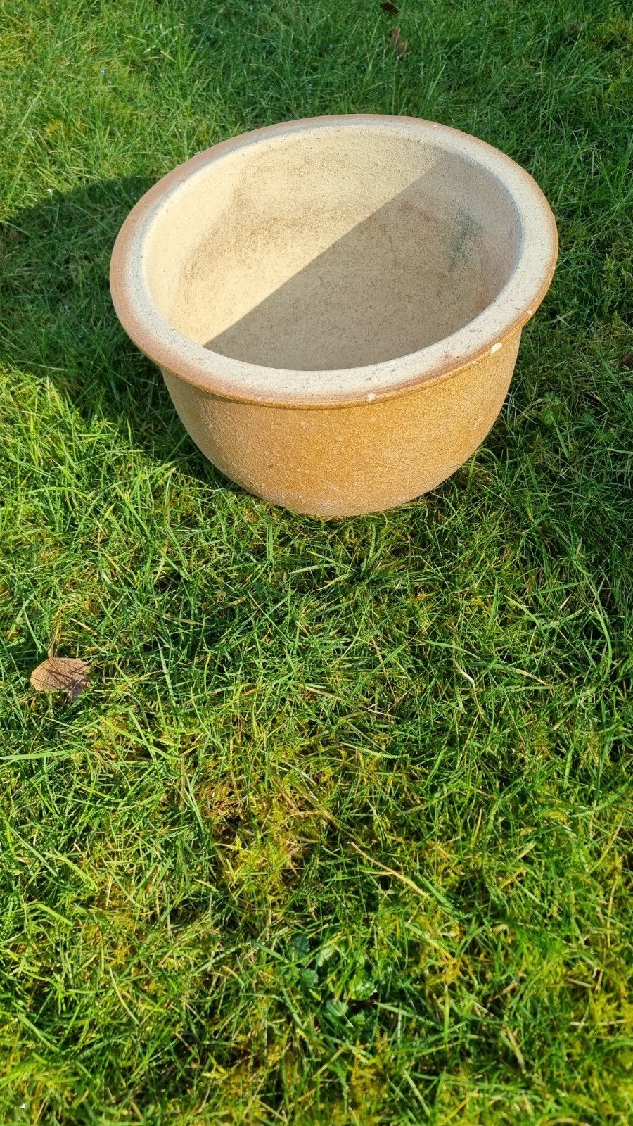 Pot en grès   taracotta diamètre  34 cm, Jardin & Terrasse, Bacs à fleurs & Jardinières, Enlèvement