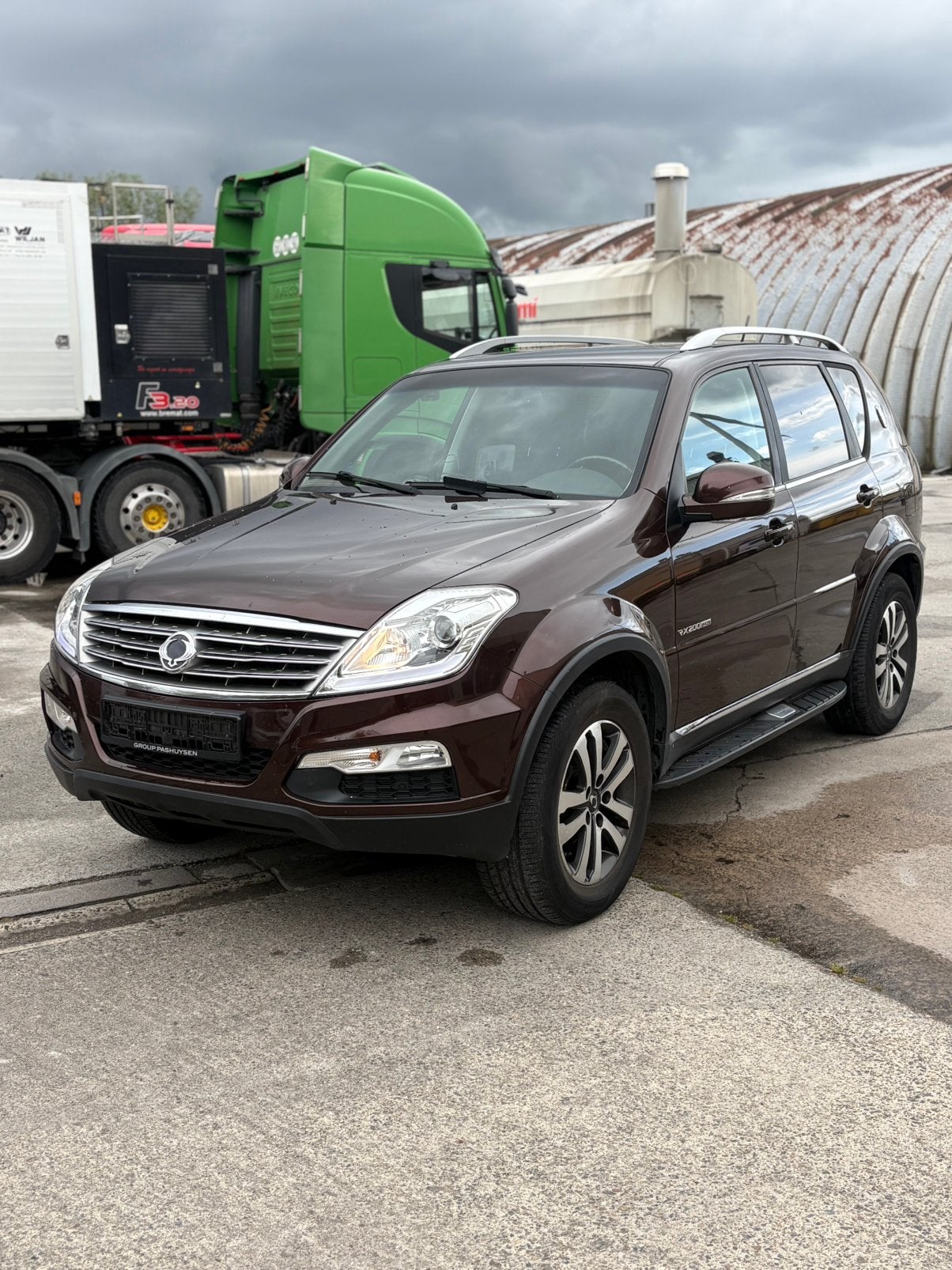 SSANGYONG REXTON 2.0 DIESEL 7 PLACES AUTOMATIQUES, Auto's, SsangYong, Automaat, Euro 5, Overige kleuren, 7 zetels
