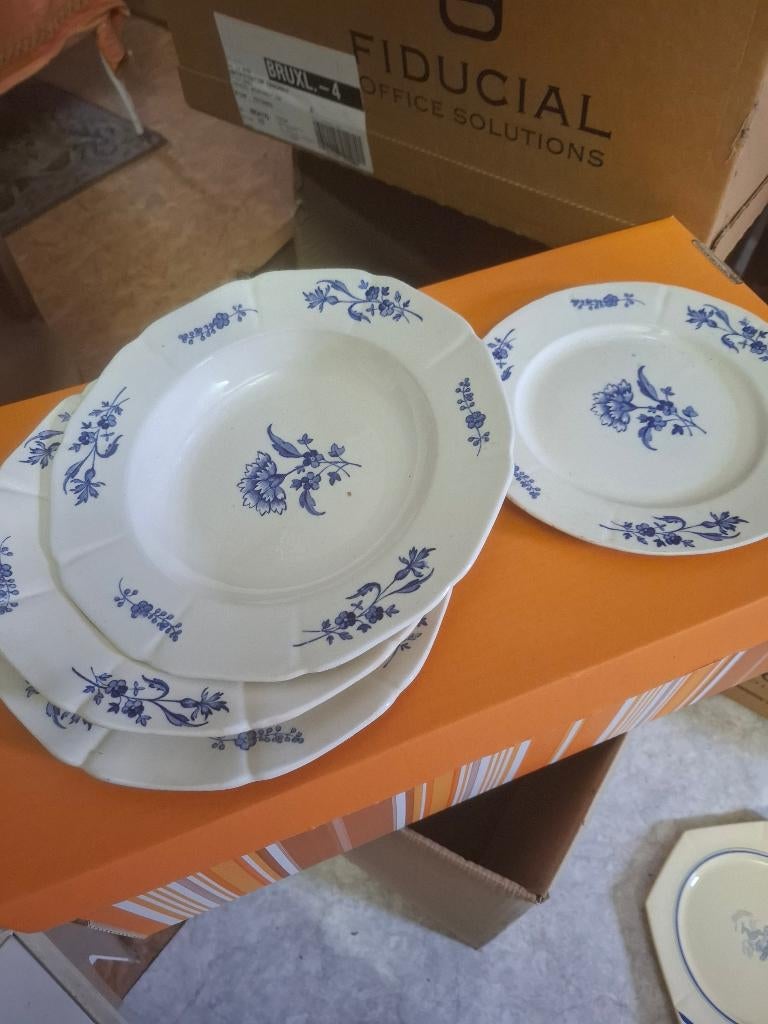 assiettes boch, Antiquités & Art, Enlèvement
