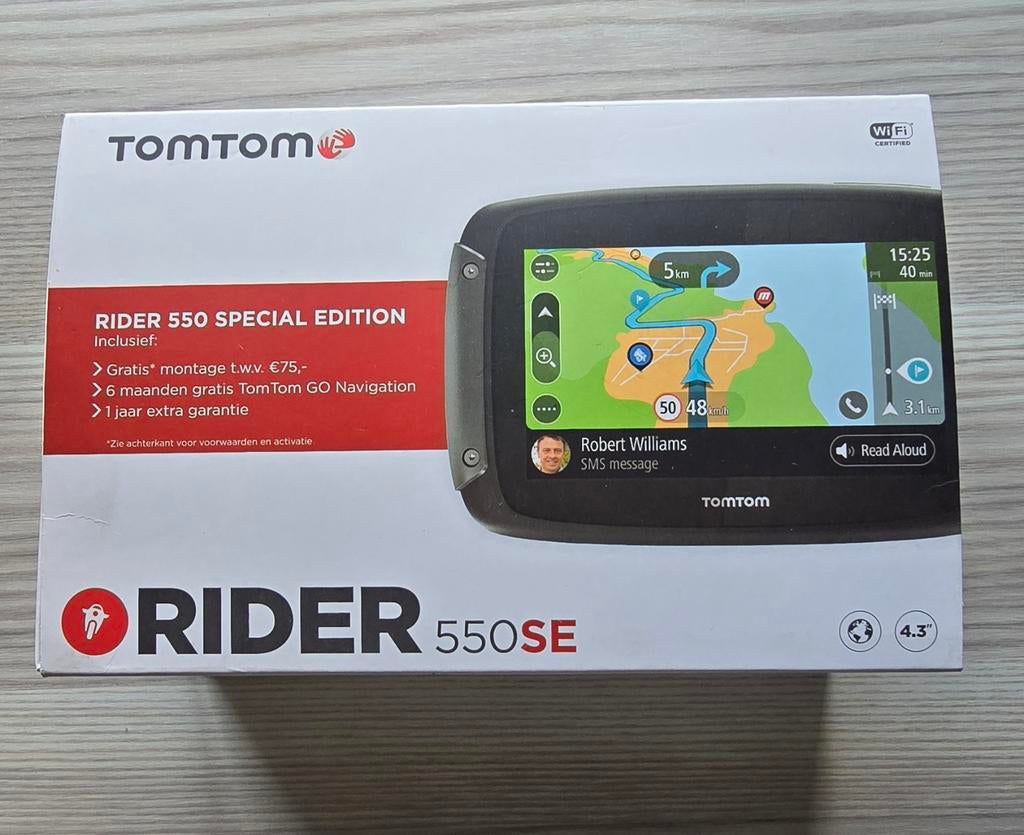 Tomtom rider 550  SE special edition, Motoren, Accessoires | Navigatiesystemen, Ophalen