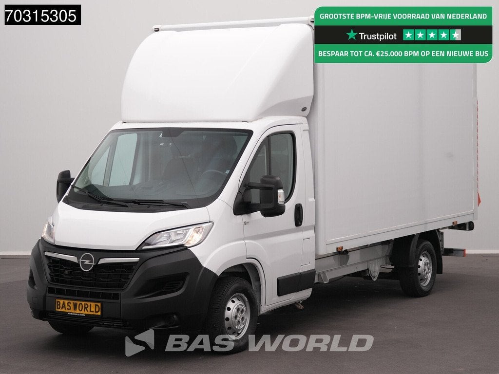 Opel Movano 140PK D'Hollandia Laadklep Bakwagen Airco Cruise, Auto's, Bestelwagens en Lichte vracht, Bedrijf, Te koop, Achteruitrijcamera