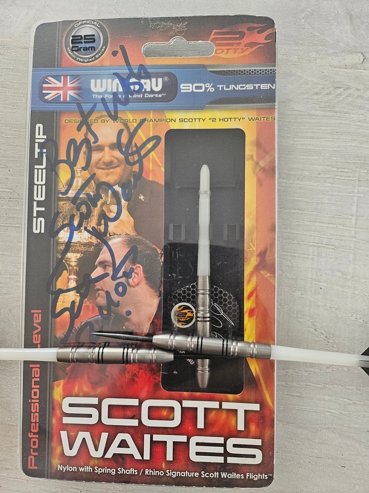 Scott waites 25gram getekend, Collections, Transformers, Enlèvement