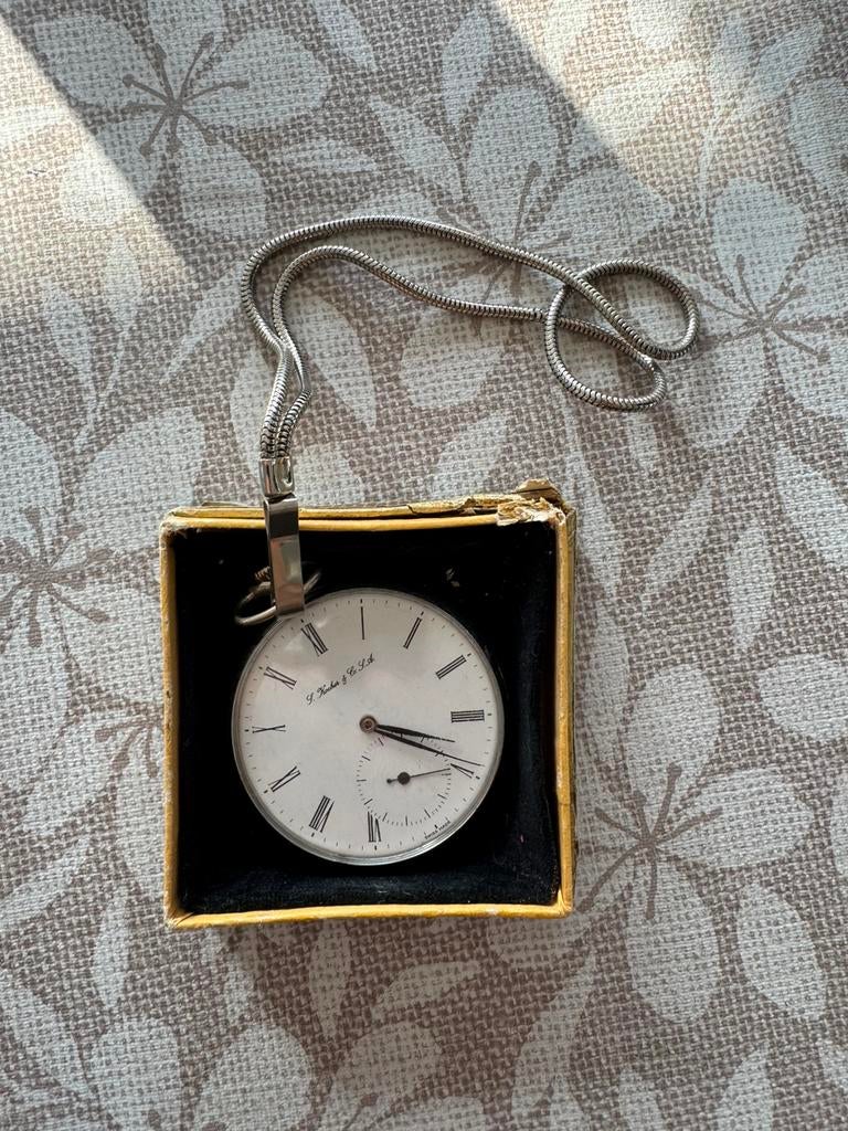 S. Kocher & Co. S.A. Montre, Bijoux, Sacs & Beauté, Montres | Hommes, Enlèvement ou Envoi, Comme neuf, Montre de poche