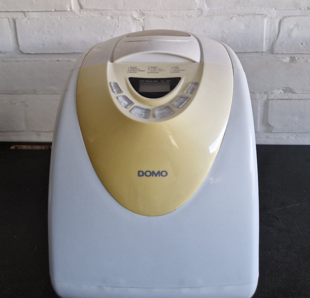Domo B3970 Broodbakmachine, Elektronische apparatuur, Gebruikt, 800 tot 1200 gram deeg, Kijkvenster, Ophalen