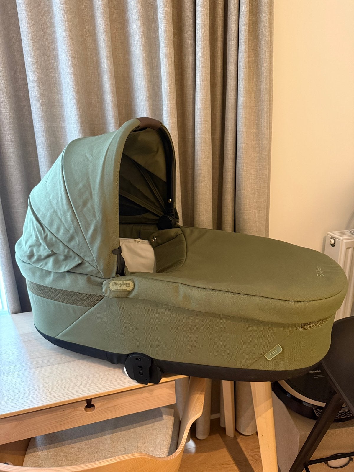 Cybex Balios S Lux Cot, Enfants & Bébés, Autres marques, Enlèvement ou Envoi, Poussette combi, Avec nacelle