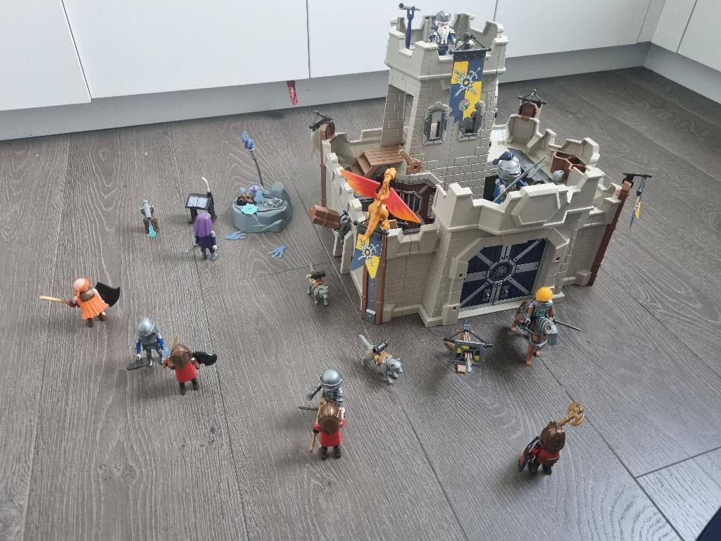 Playmobil Château de Novelmore, Enfants & Bébés, Enlèvement, Utilisé, Ensemble complet