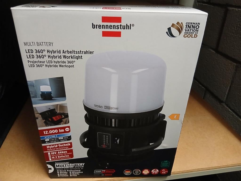 Werklamp Brennenstuhl, Doe-het-zelf en Bouw, Ophalen