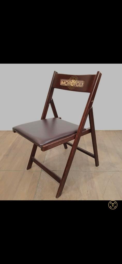 [GEZOCHT] Franklin mint monopoly stoelen + glazen frame, Huis en Inrichting, Stoelen, Ophalen