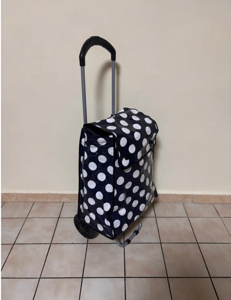 Trolley, Ophalen, Zo goed als nieuw, Wieltjes