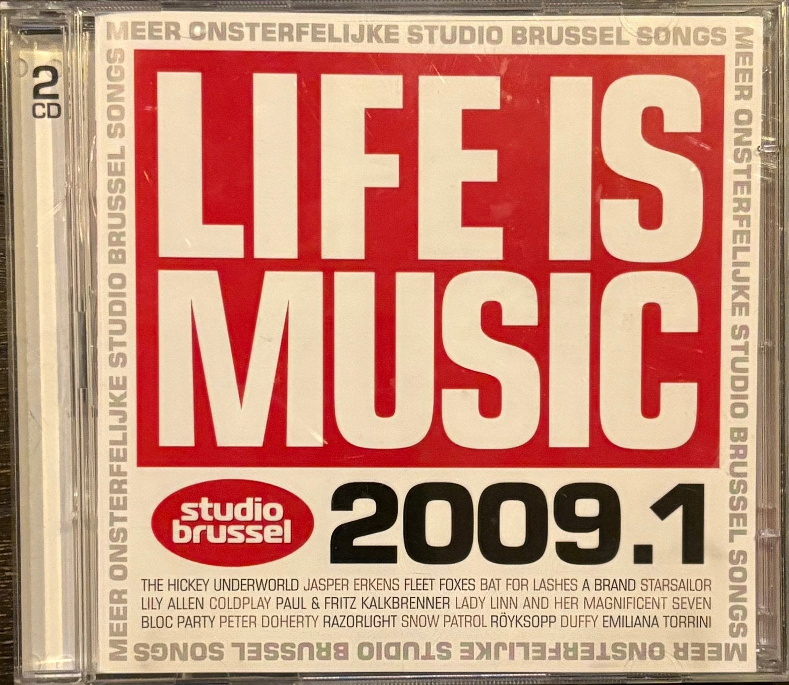 Life Is Music 2009.1 (STUDIO BRUSSEL), Cd's en Dvd's, Ophalen of Verzenden, Zo goed als nieuw