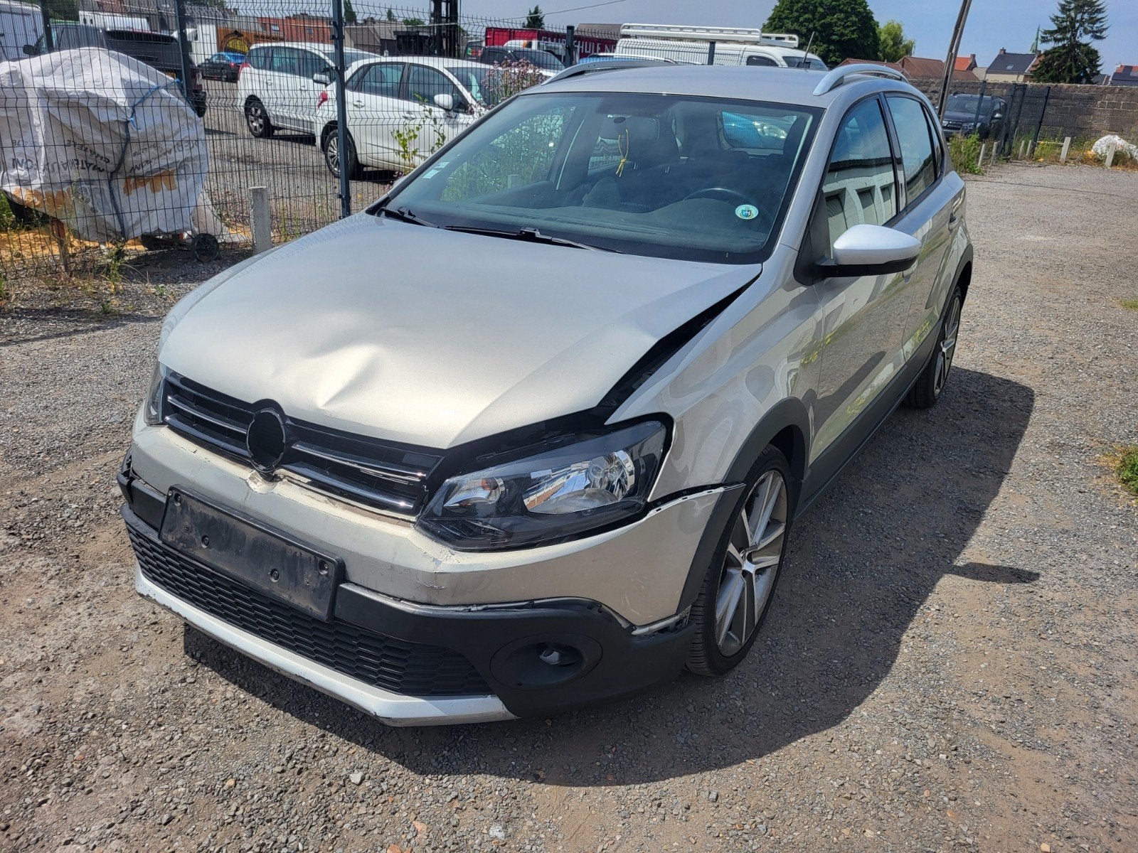 VW Polo cross 2012 1.6  tdi DSG, Argent ou Gris, Achat, 5 portes, Diesel