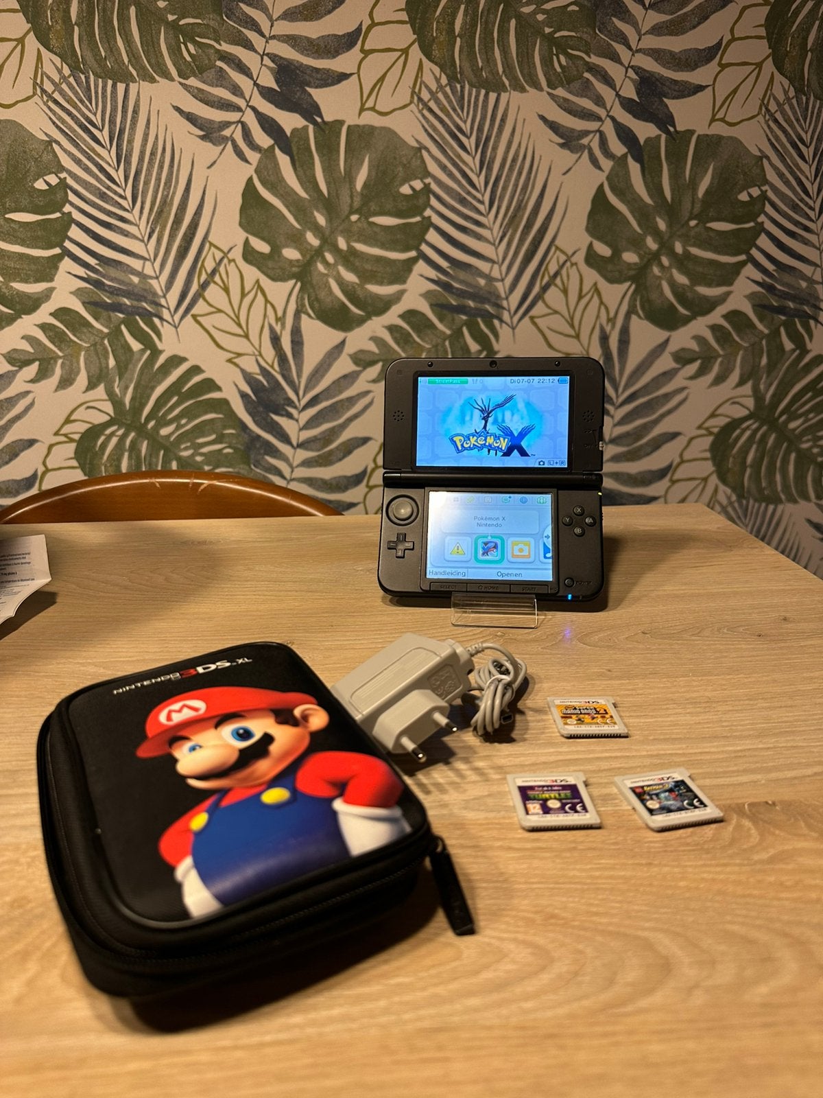 Nintendo 3DS XL + games, Ophalen of Verzenden, Gebruikt