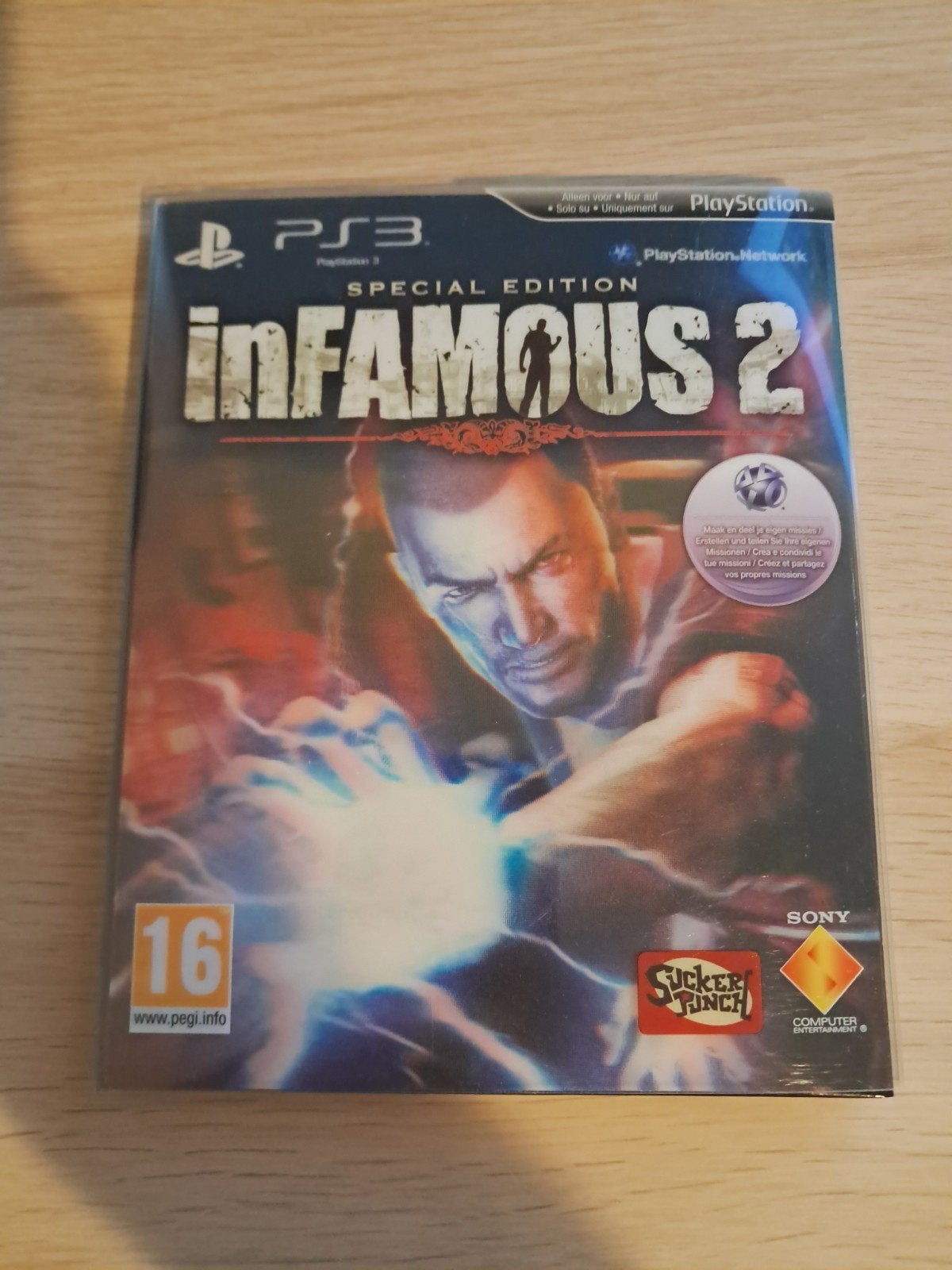 InFamous 2 Special edition PS3, Games en Spelcomputers, Ophalen of Verzenden, Overige genres, Vanaf 12 jaar, Online
