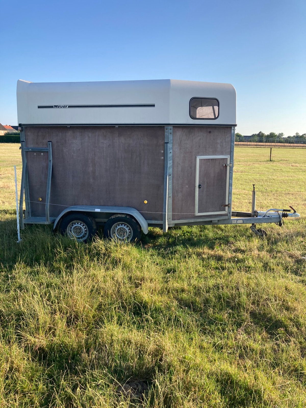 paarden trailer weijer. MTM 2500, Dieren en Toebehoren, Ophalen, Gebruikt, 2-paards trailer
