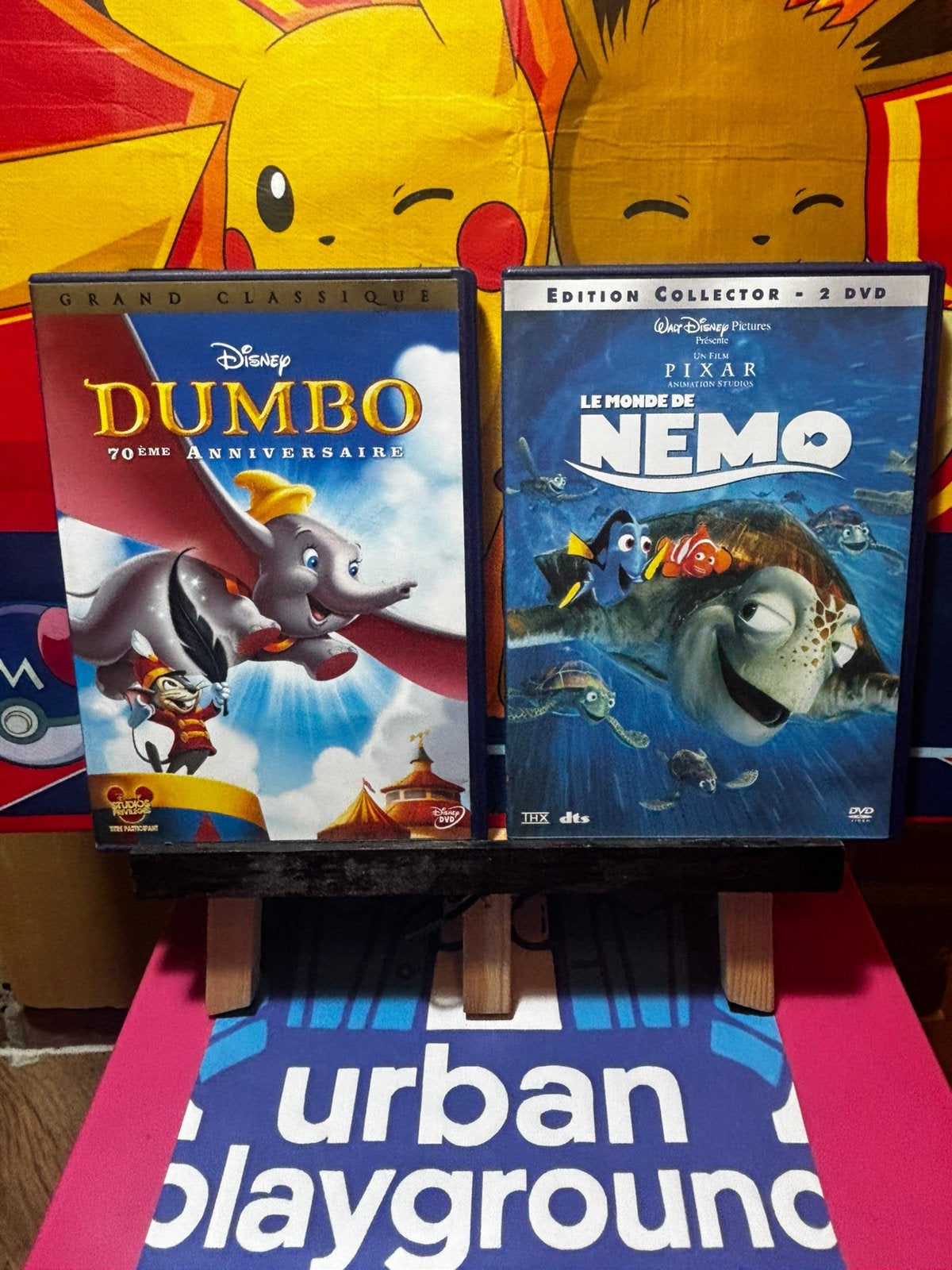 Lot de 2 DVD Disney Pixar : Le Monde de Nemo & Dumbo, CD & DVD, Enlèvement ou Envoi, Utilisé