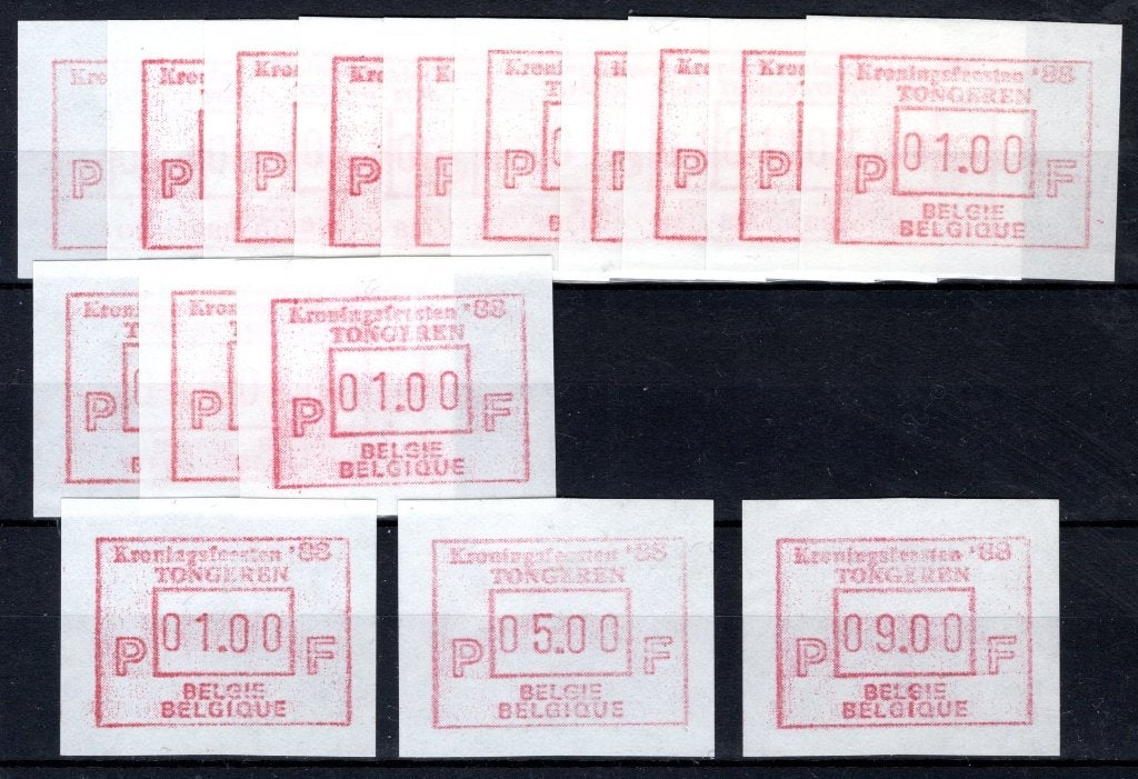 ATM 71 MNH** 1988 - Kroningsfeesten '88, Postzegels en Munten, Verzenden, Postfris, Postfris