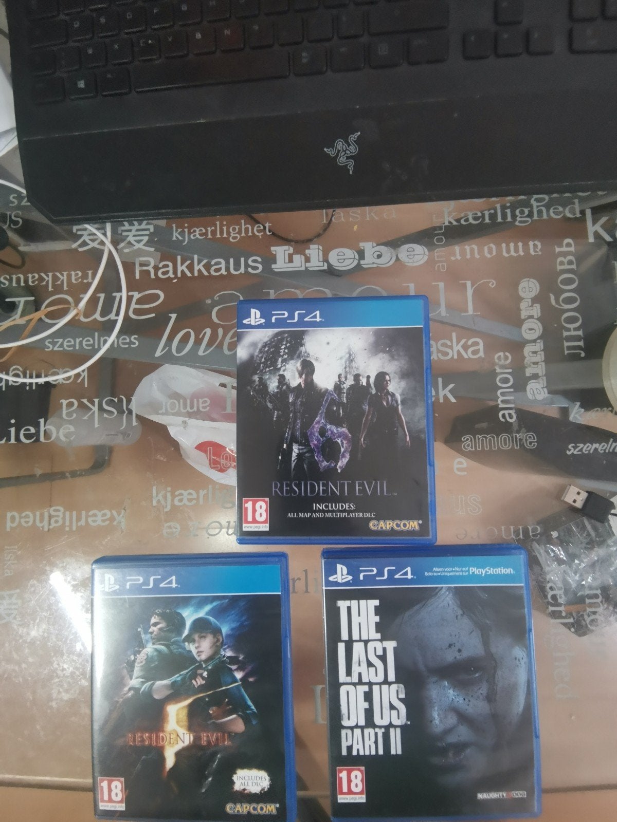 3 jeux Ps4, Enlèvement ou Envoi