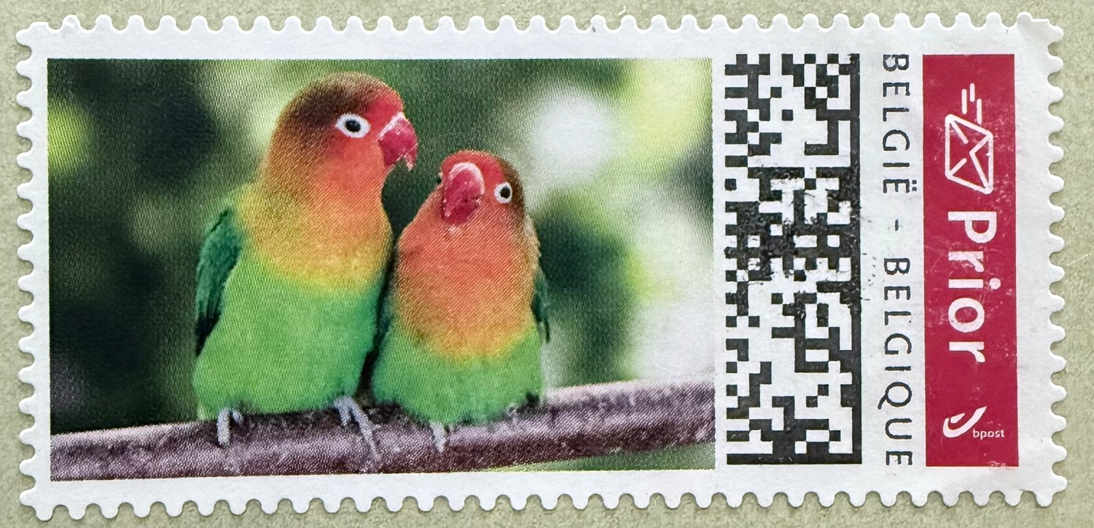 Postzegels België PRIOR zelfklevend 50 stuks voor 75 euro, Frankeerzegel, Ophalen of Verzenden, Postfris, Postfris