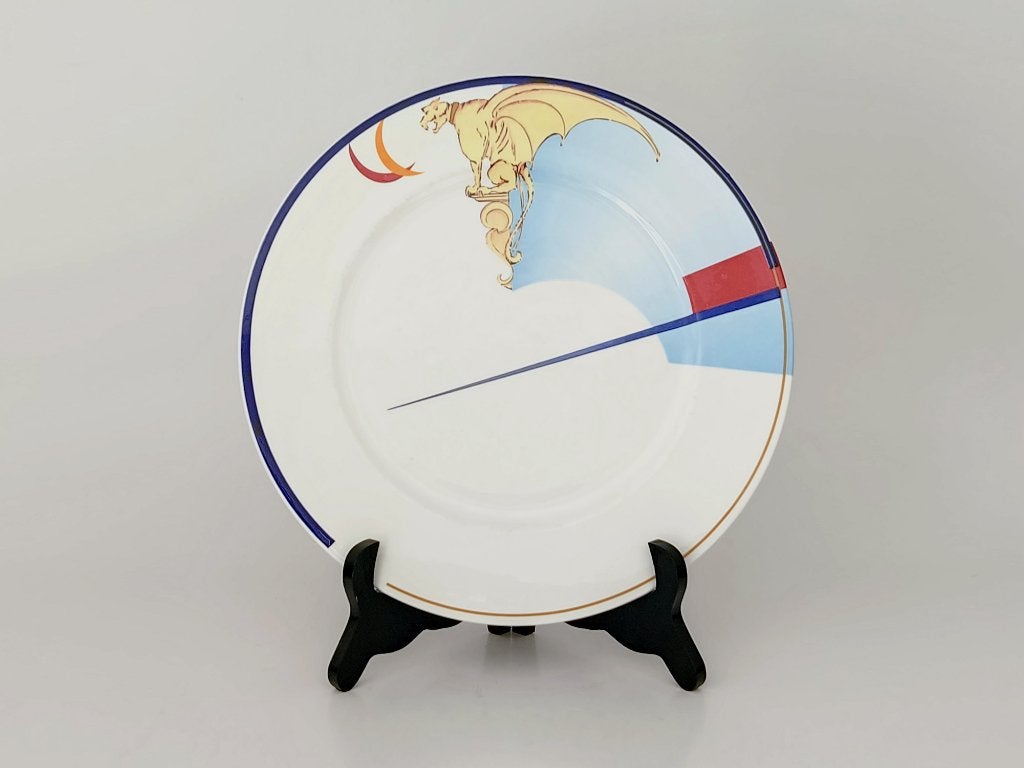 Assiette Villeroy & Boch Adam D. Tihany, Antiquités & Art, 30 cm, Enlèvement ou Envoi, Assiette, Multicolore
