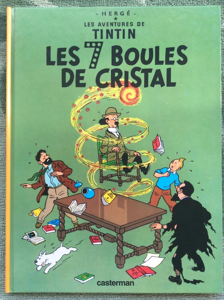 LES AVENTURES DE TINTIN., Envoi, Comme neuf, Hergé