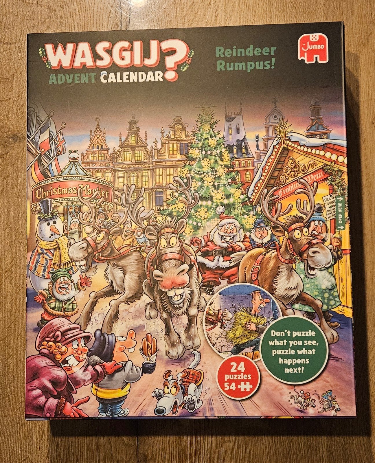 Wasgij advent kalender, Hobby en Vrije tijd, Ophalen of Verzenden, Zo goed als nieuw