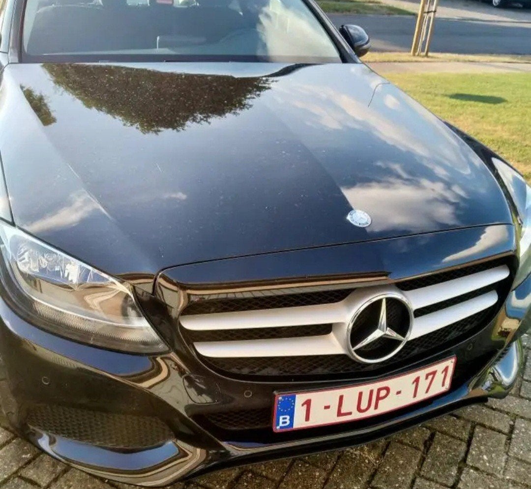 Prachtige Mercedes-Benz C 180 d (2017) – Handgeschakeld – 13, Auto's, Zwart, Zwart, Particulier, C-Klasse