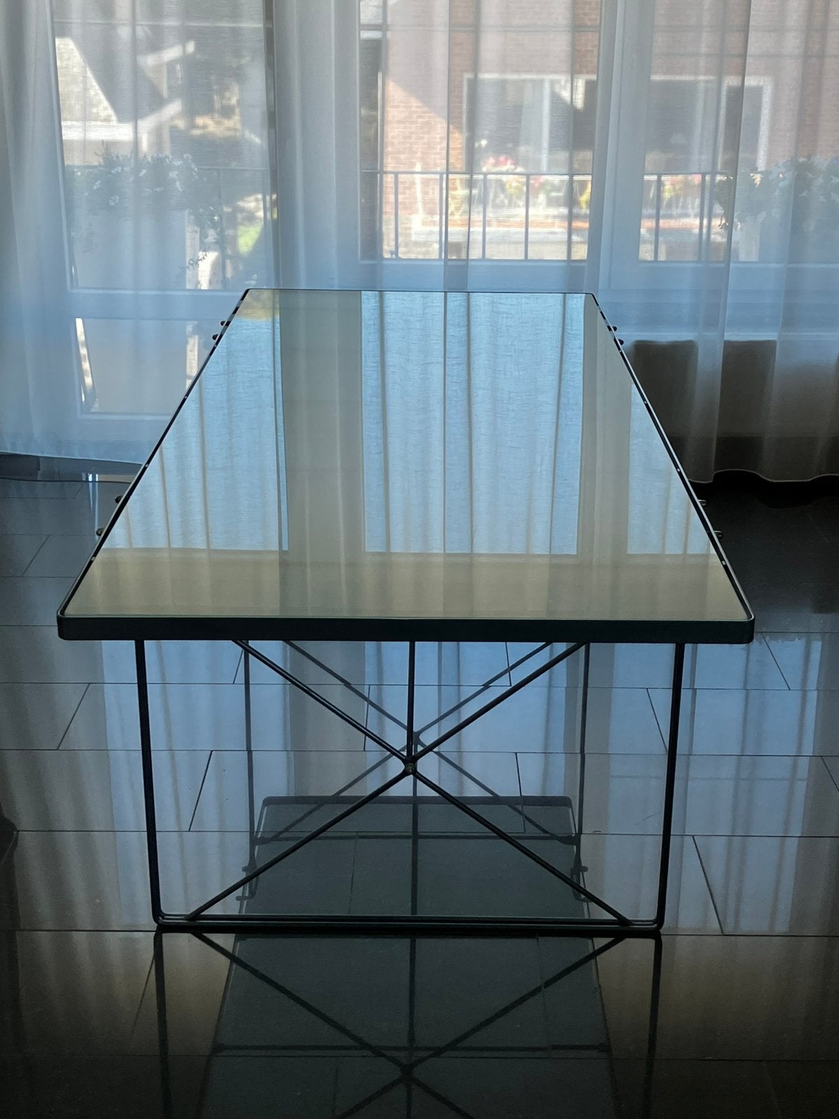 Table IKEA MOMENT Niels Gammelgaard – Vintage Design 1986, Enlèvement, Comme neuf, Verre