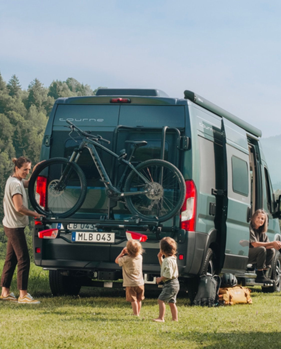 Thule Velo track, 3 fietsen of meer, Nieuw, Brede banden, Achterklepdrager