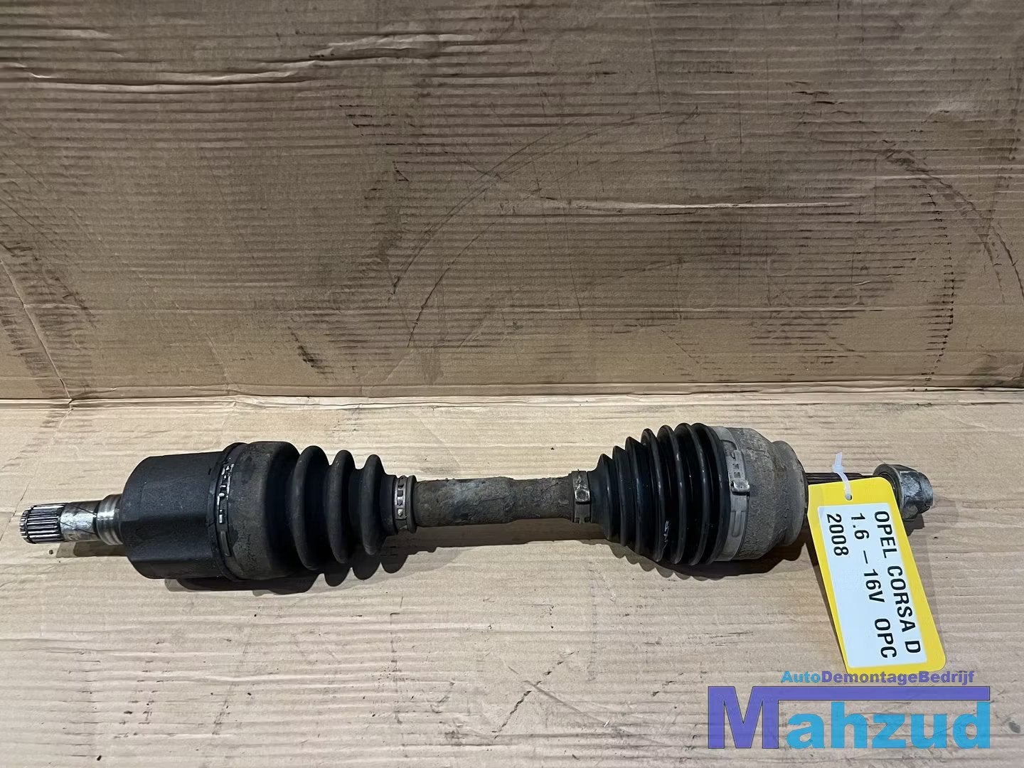OPEL CORSA D 1.6 16V OPC Links aandrijfas 2005-2014, Opel Automobile GmbH, Opel, Bahnhofsplatz 1
65423  Russelsheim am Main, DE