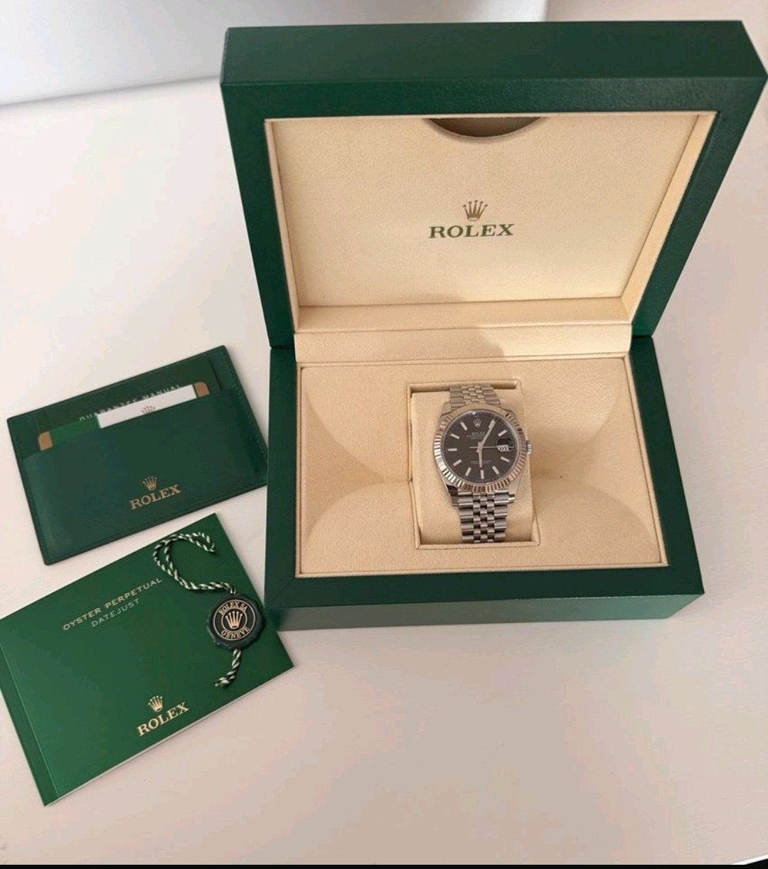 Rolex Datejust nog nieuw, Bijoux, Sacs & Beauté, Montre-bracelet, Rolex, Enlèvement, Acier