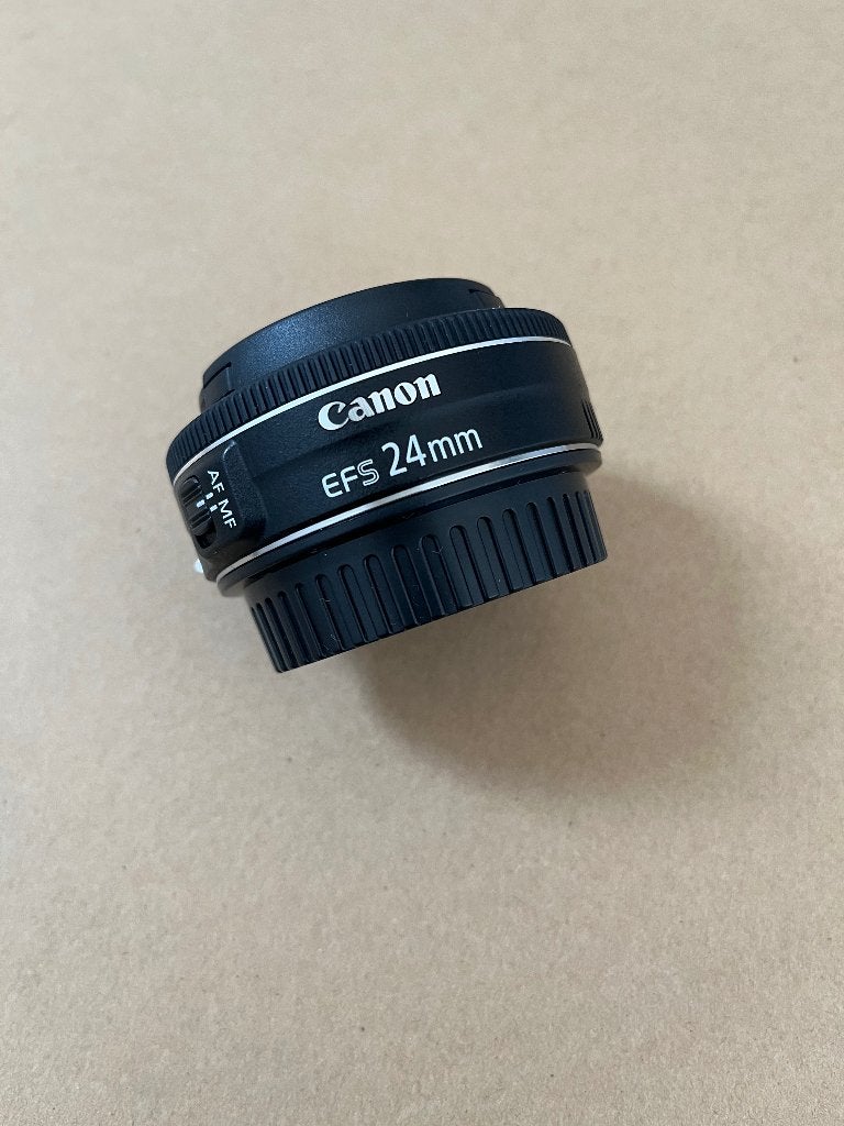 Canon EF-S 24mm f/2.8 STM, Audio, Tv en Foto, Fotocamera's Digitaal, Ophalen, Zo goed als nieuw, Overige typen, Canon