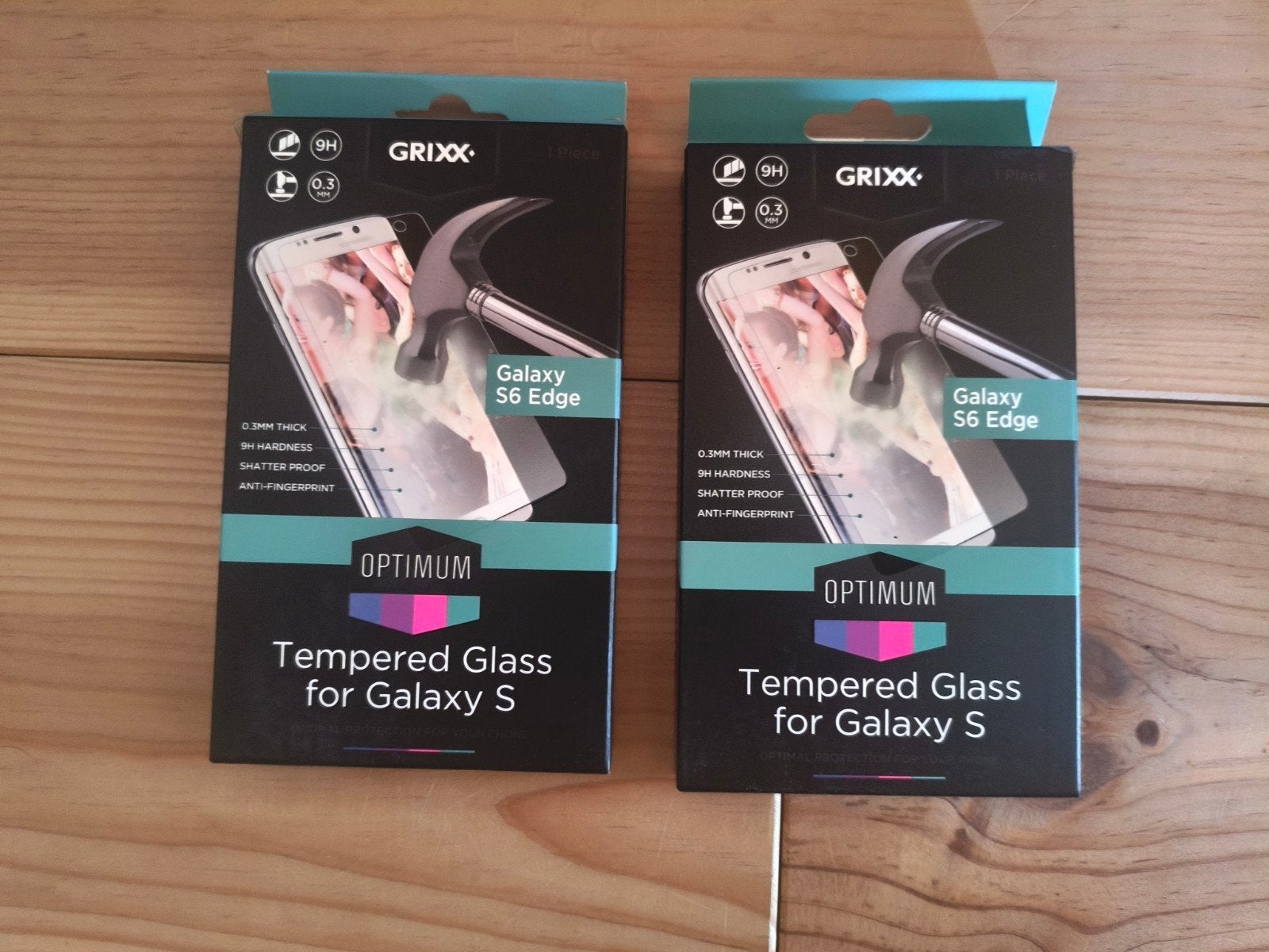 2x screenprotector Samsung Galaxy S6 Edge, Télécoms, Enlèvement ou Envoi, Protecteur d'écran