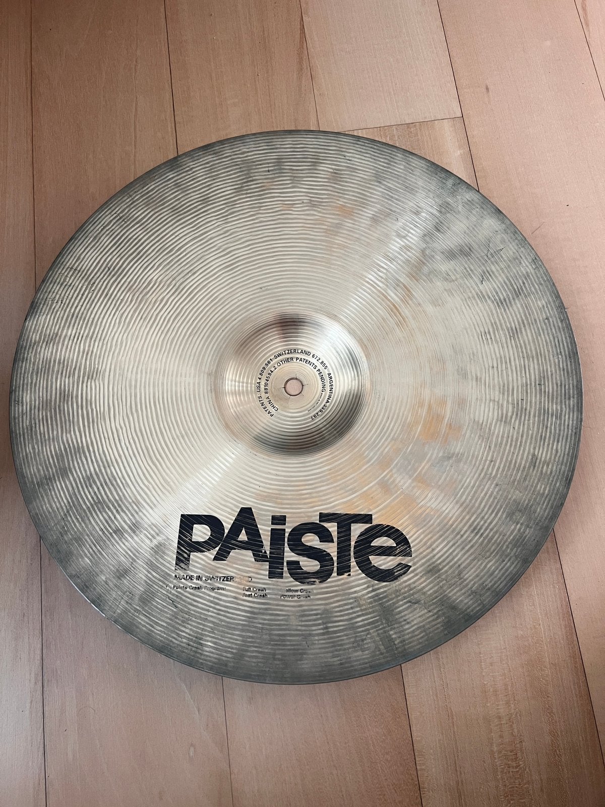 16" Mellow Crash Paiste Signature, Muziek en Instrumenten, Drumstellen en Slagwerk, Ophalen, Gebruikt, Overige merken