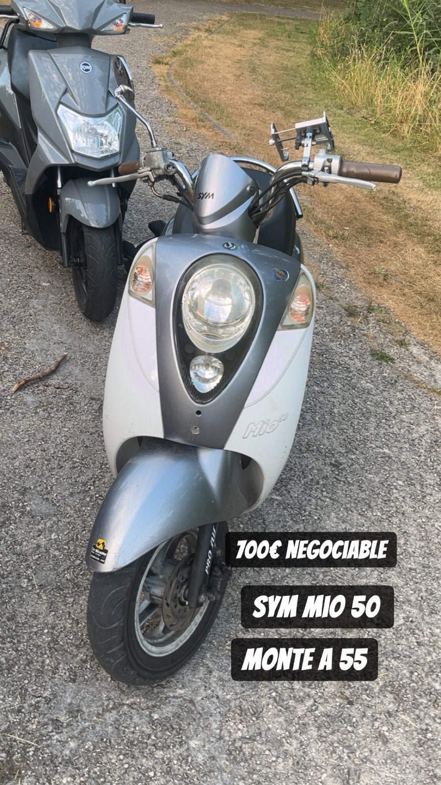 Sym mio 50cc, Fietsen en Brommers, Scooters | SYM, Ophalen, Zo goed als nieuw, Mio