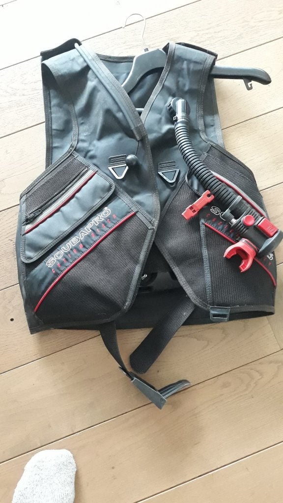 gilet de plongée, Sports nautiques & Bateaux, Plongée, Enlèvement, Utilisé, Gilet de stabilisation