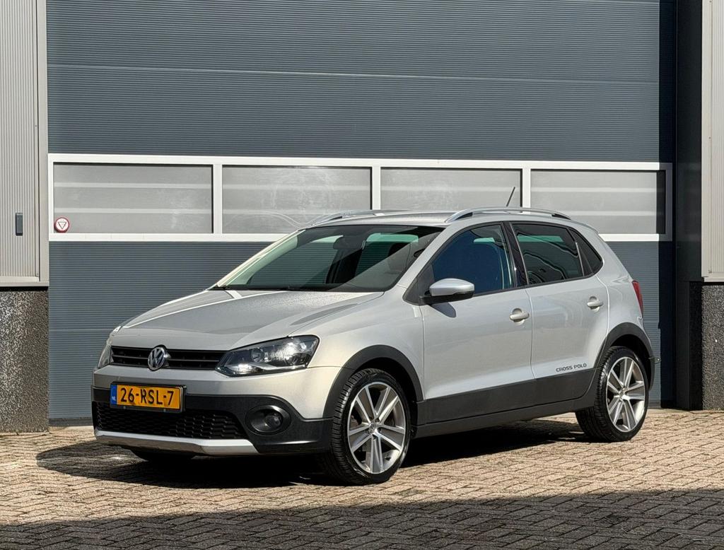 Volkswagen Polo 1.4-16V Cross bj.2011 Navi|Trekh|Cc|Nap., Autos, Argent ou Gris, Achat, Essence, Hatchback