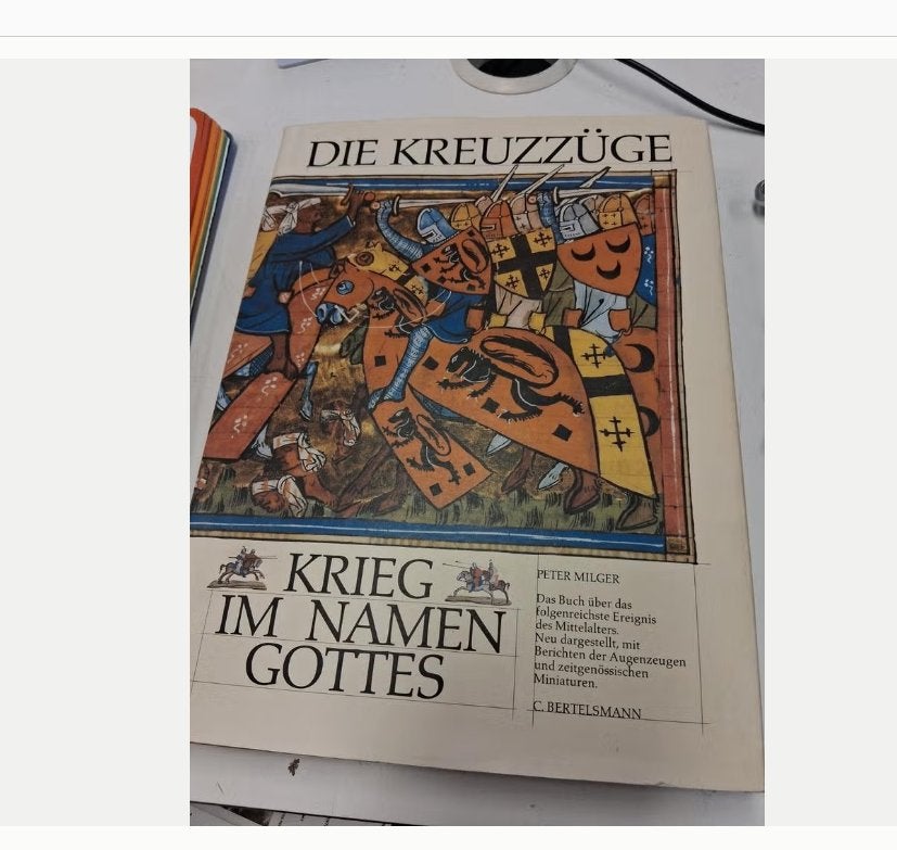 De Kruistochten: Oorlog in Naam van God - Duits boek, Boeken, Godsdienst en Theologie, Gelezen, Ophalen of Verzenden