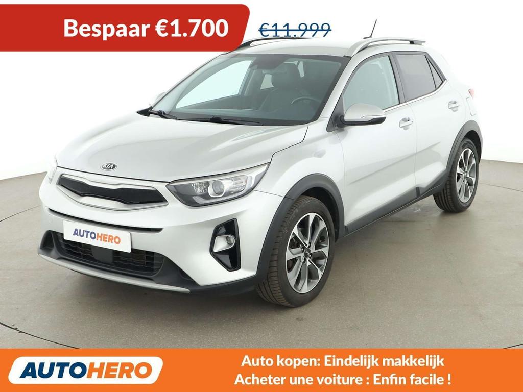 Kia Stonic 1.0 TGDI Spirit (bj 2018), Auto's, Voorwielaandrijving, Gebruikt, Zwart, 120 pk