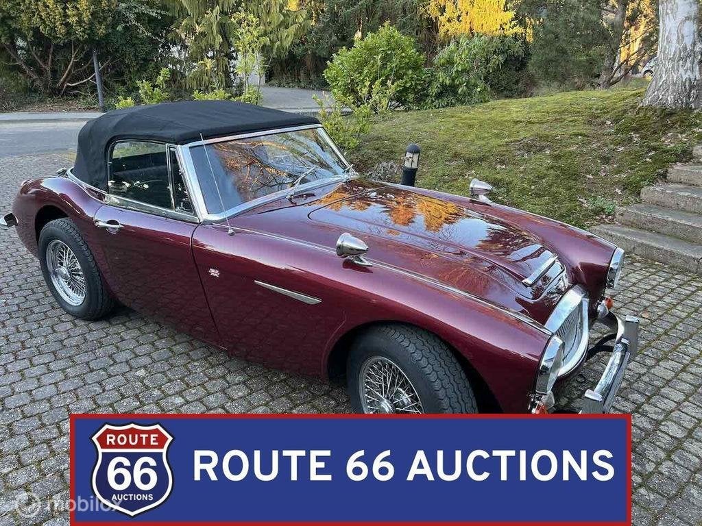 Austin-Healey 3000 MK3 | 1967 | Route 66 Auctions, Austin, Zwart, Bedrijf, Handgeschakeld