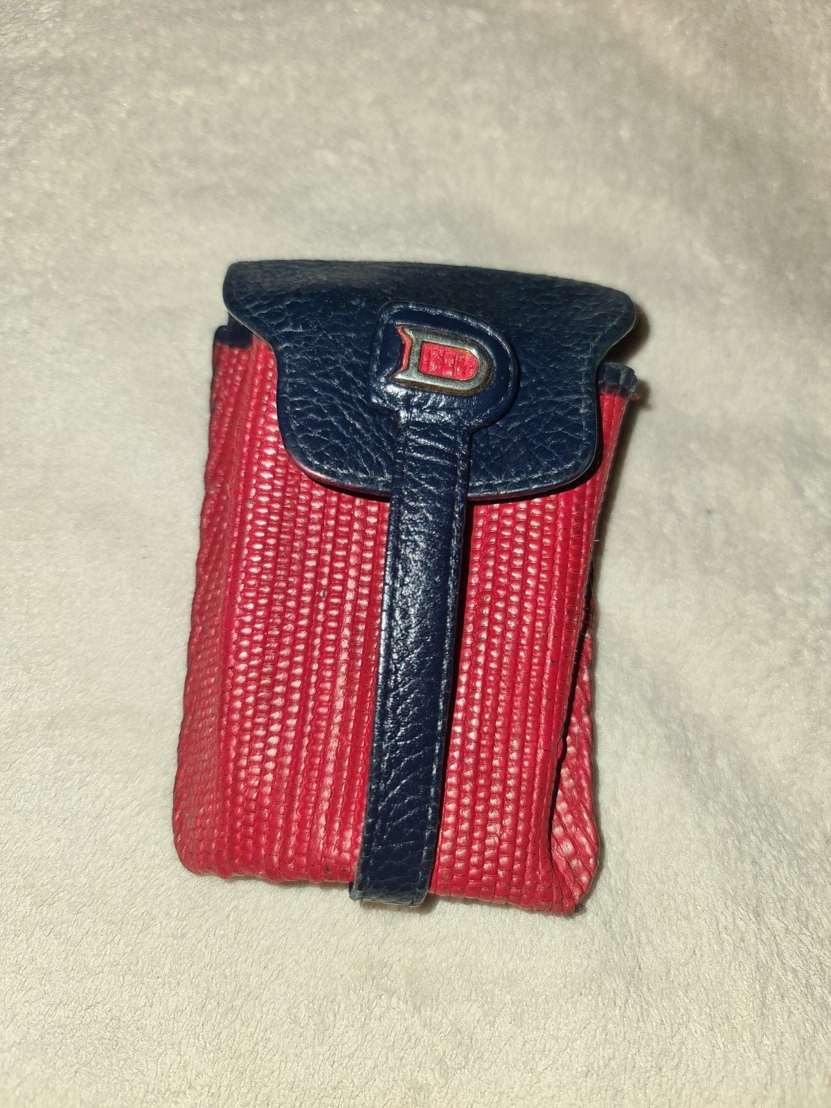 Sleuteletui Delvaux, Overige merken, Gebruikt, Blauw, Ophalen of Verzenden