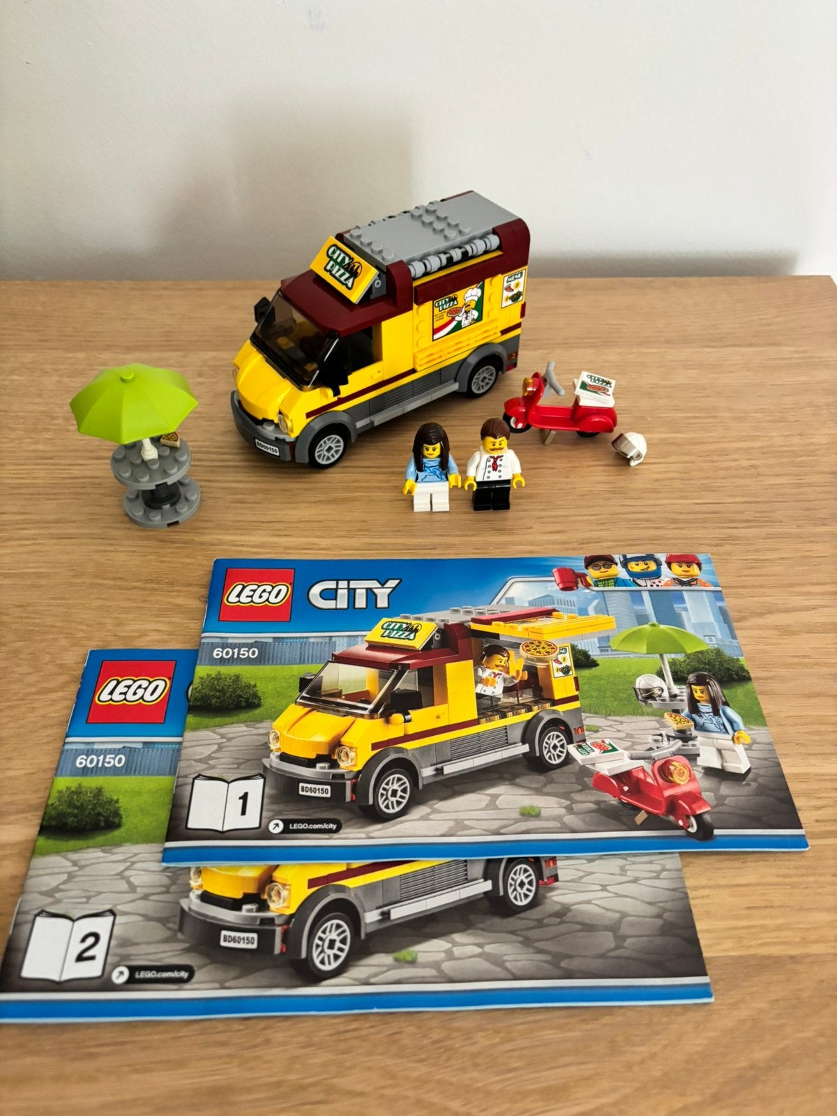 Lego city Pizza Van 60150, City, Lego, Ophalen of Verzenden, Zo goed als nieuw