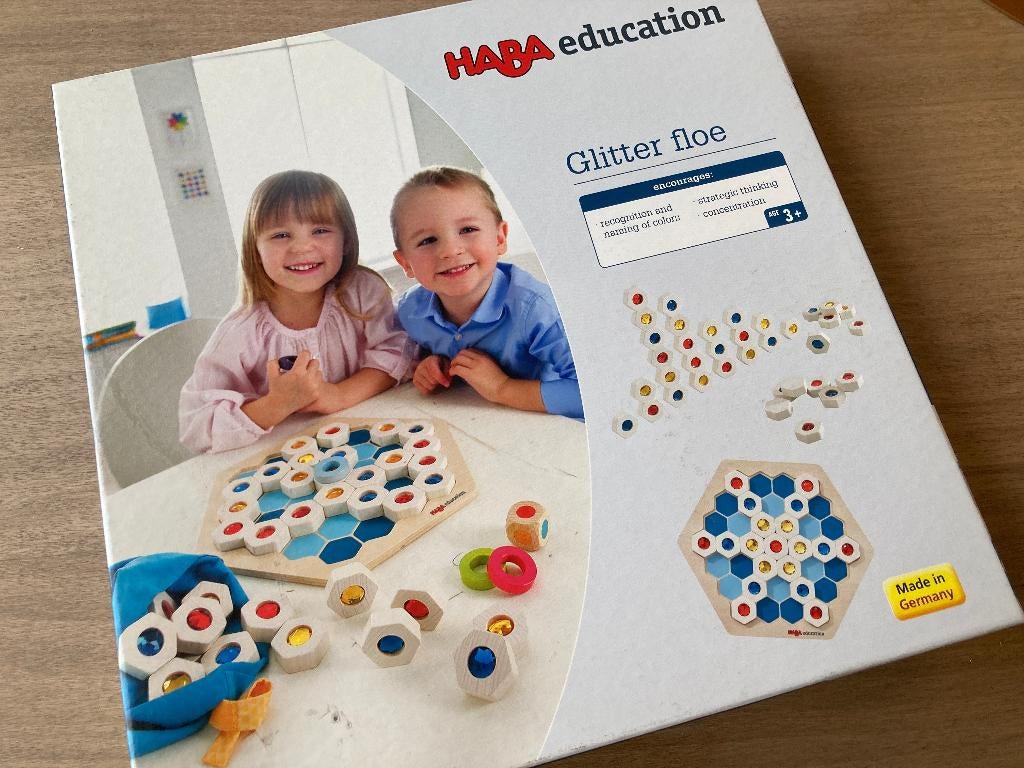 Glitter Floe - Haba education, Kinderen en Baby's, Speelgoed | Houten speelgoed, Nieuw, Overige typen, Ophalen of Verzenden