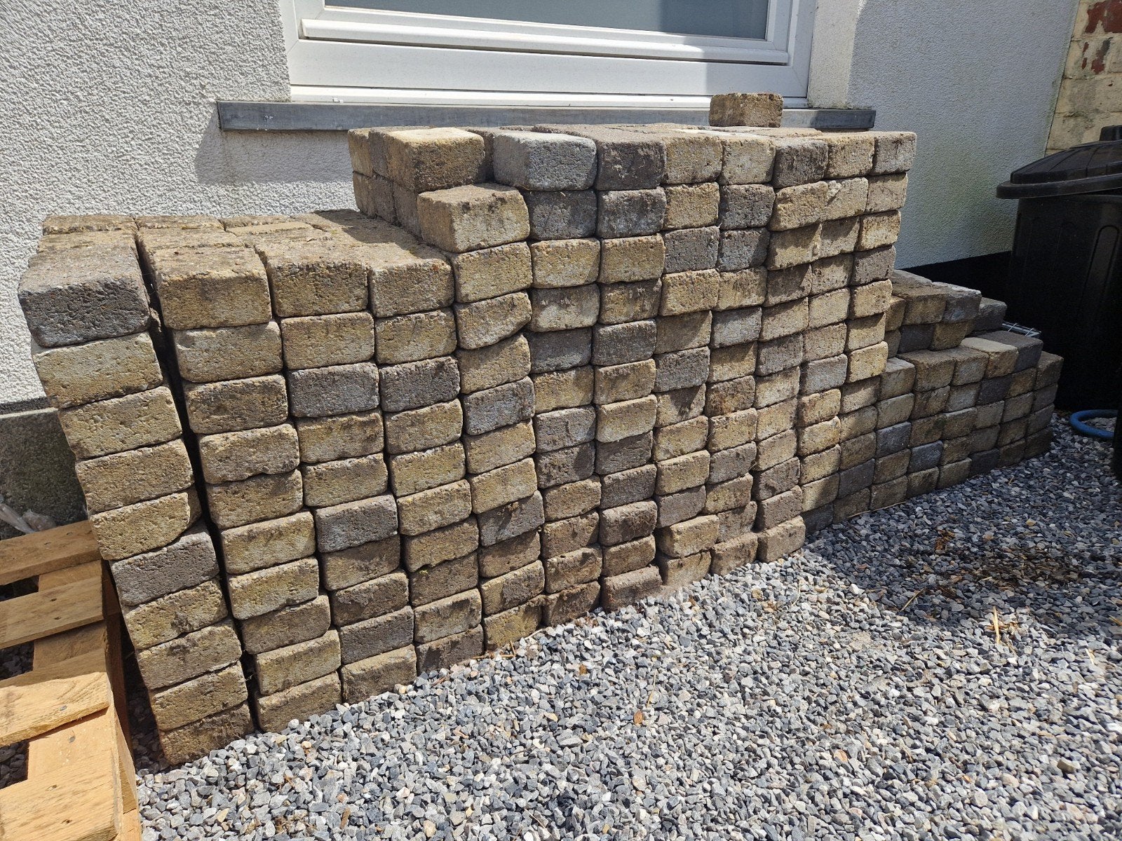 Klinkers gratis, Tuin en Terras, Ophalen, Klinkers